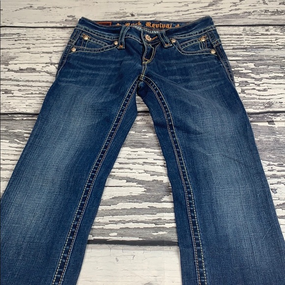 Rock Revival ‘Amy’ Straight Fit Jeans - 26 x 33 - Picture 5 of 13